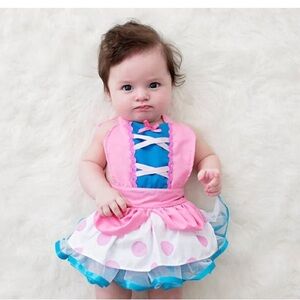 BABY BO PEEP COSTUME APRON Lover Dovers  1-2 years